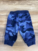 Baby Gap Camo Drawstring Joggers Blue sz 0-3m