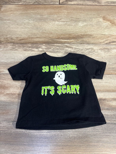 Children's Place So Handsome Its Scary Shirt Black sz 12-18m - Me n Mommy To Be