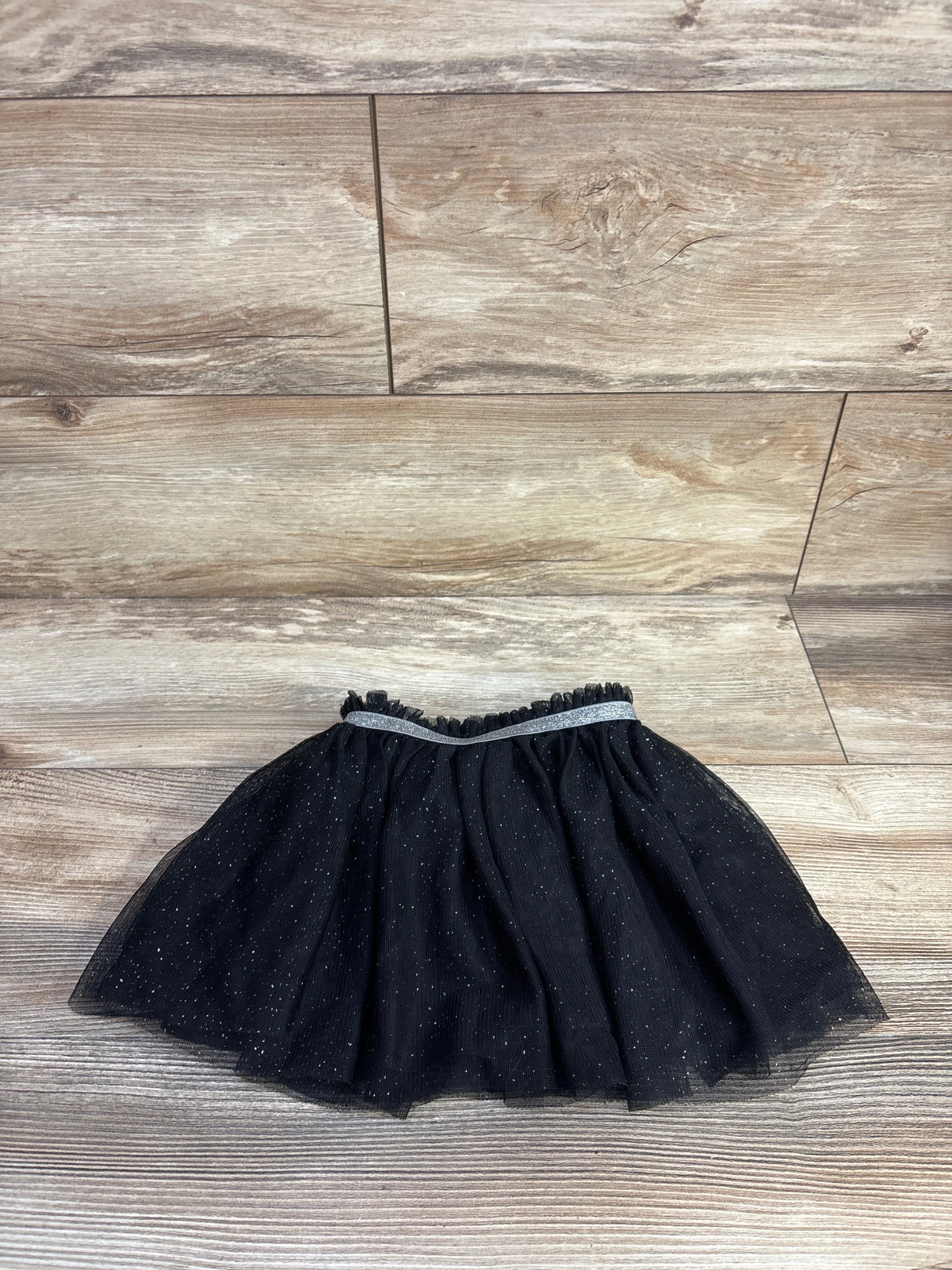 Cat & Jack Tulle Sparkly Skirt Black sz 3T