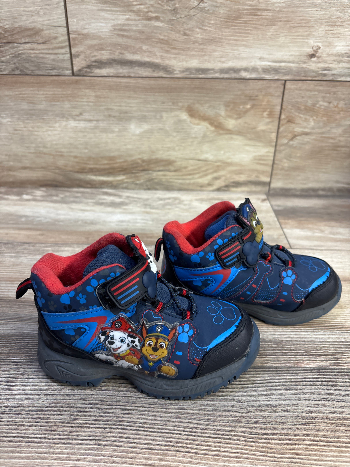 Nickelodeon PAW Patrol Mid Hiking Boots Blue sz 9c