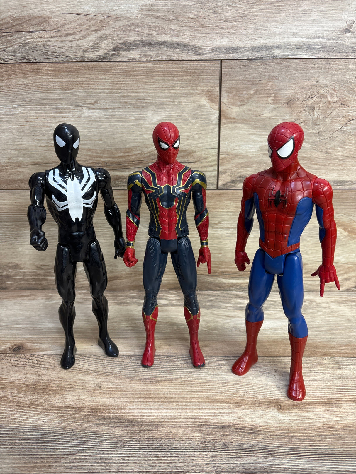 Spiderman 11.5'' Action Figures, 3pk