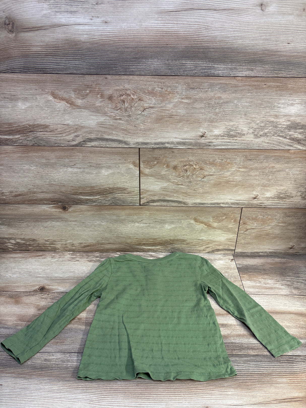 Cat & Jack Henley Shirt Green sz 4T