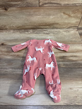 Child Of Mine Blanket Sleeper Pink sz Preemie