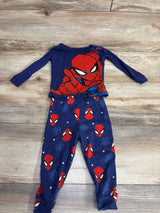 Marvel 2pc Spiderman Pajama Set Navy sz 18m