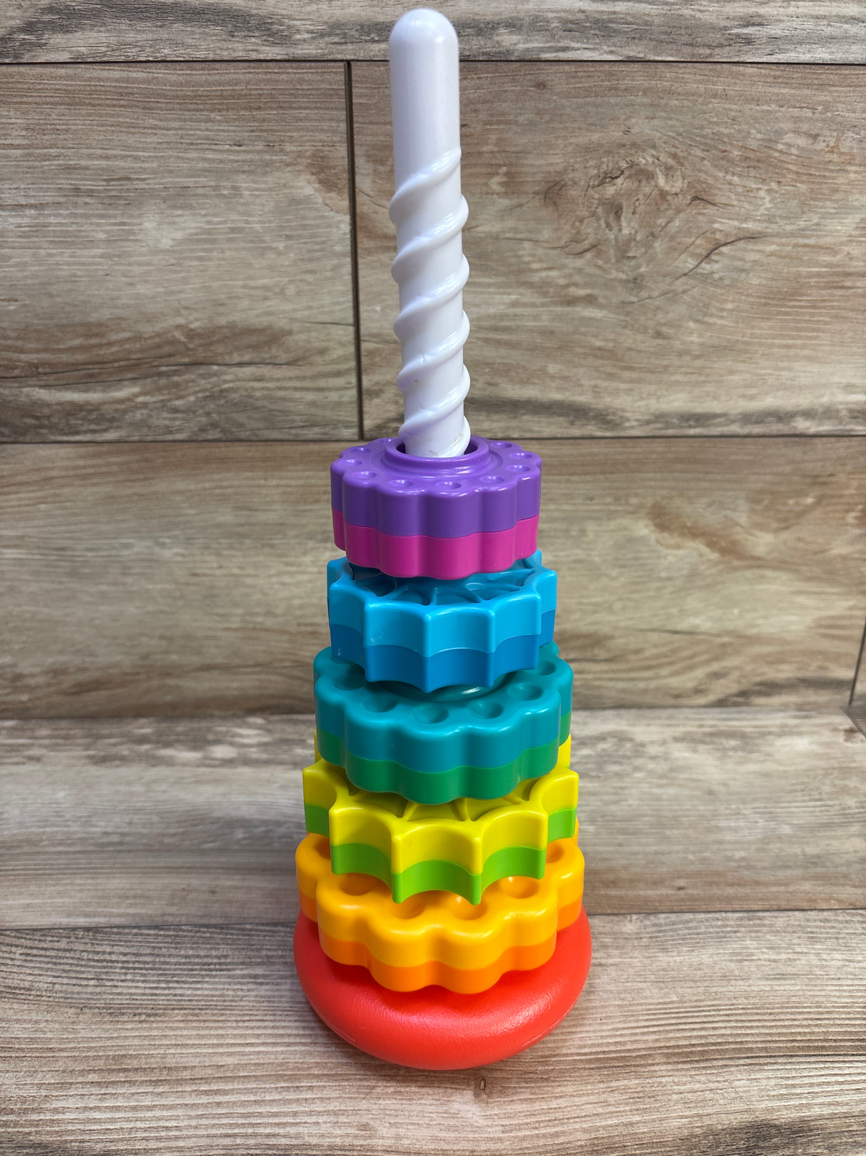 Fat Brain SpinAgain Stacking Toy