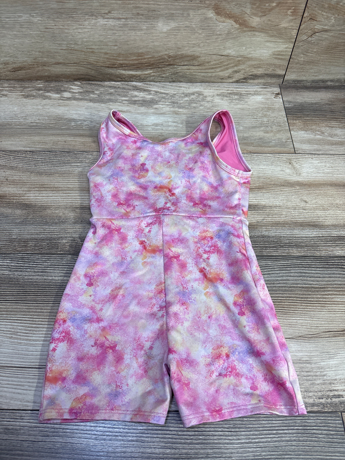 Cat & Jack Active Tank Shortie Romper Pink sz 4/5T