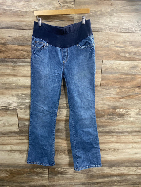 Oh Baby by Motherhood Blue Denim Jeans sz Medium - Me 'n Mommy To Be