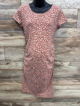 Isabel Maternity Spotted Bodycon Dress sz Large