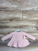 NEW Carter's Hello Lovely Floral Peplum Top Pink sz 12m