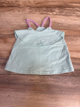 Oshkosh Sleeveless Braided Strap Top Blue sz 12m