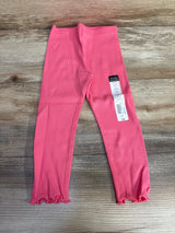 NEW Okie Dokie Ribbed Pink Leggings sz 2T