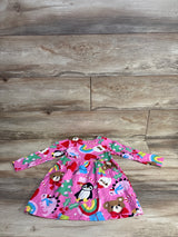 H&M Long Sleeve Christmas Dress Pink sz 3-4T