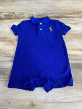 Ralph Lauren Polo Shortie Romper Blue sz 12m