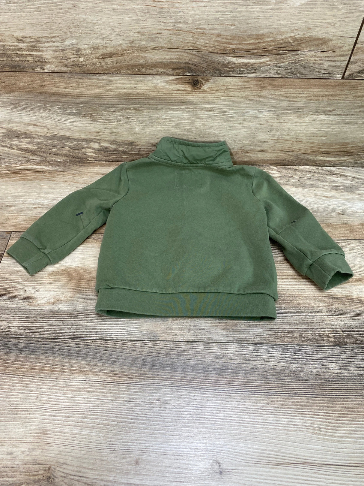 Old Navy 1/4 Zip Sweatshirt Green sz 18-24m