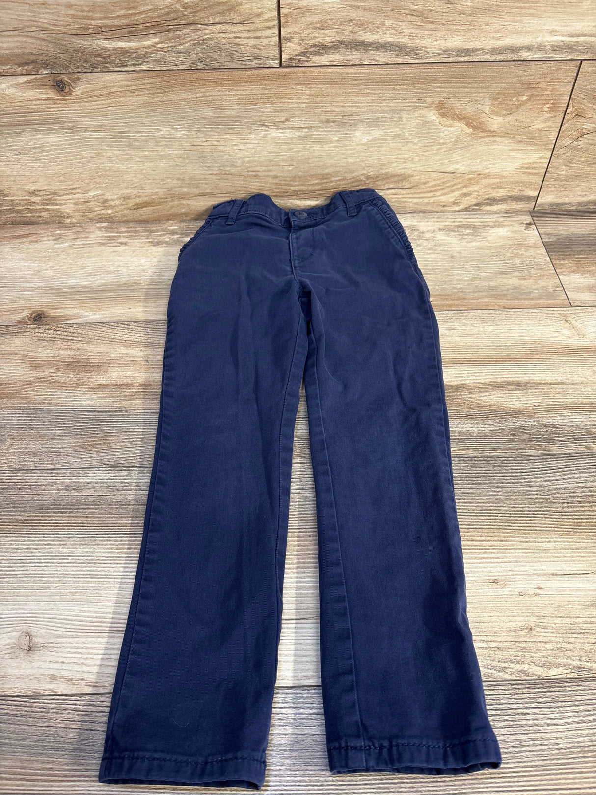 Children's Place Ruffle Twill Uniform Pant Navy sz 5T - Me n Mommy To Be