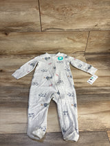 NEW Child Of Mine Sleeper Grey sz 6-9m