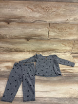 Carter's 2pc Polka Dot Shirt & Pants Set Grey sz 9m