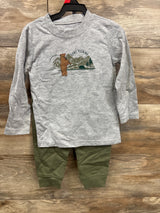 NEW Child of Mine 3pc Vest Set Olive sz 2T