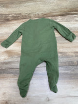 Old Navy Solid Sleeper Green sz 0-3m