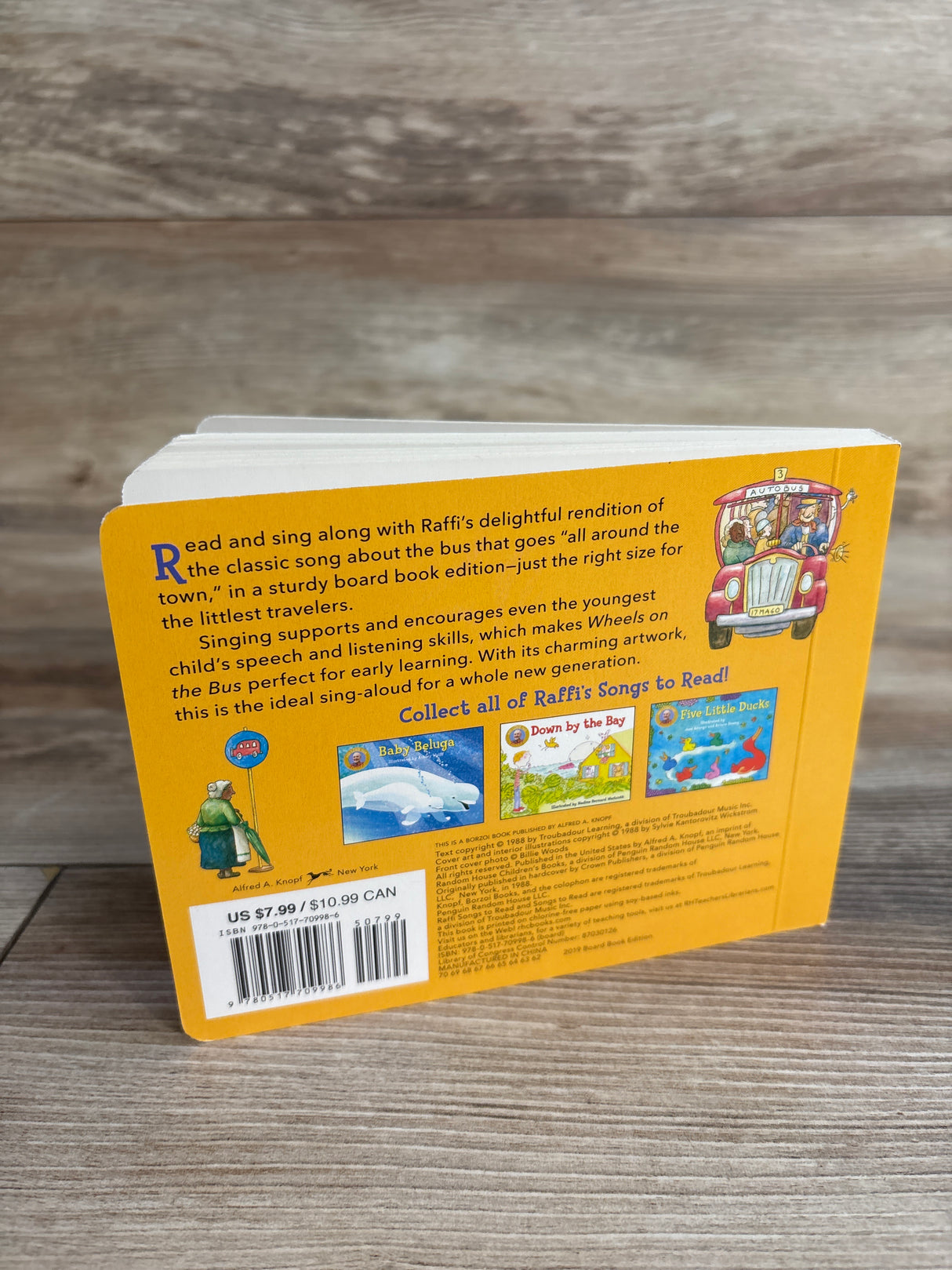 Wheels on the Bus Board Book