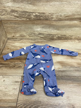 Just One You Shark Sleeper Blue sz Newborn
