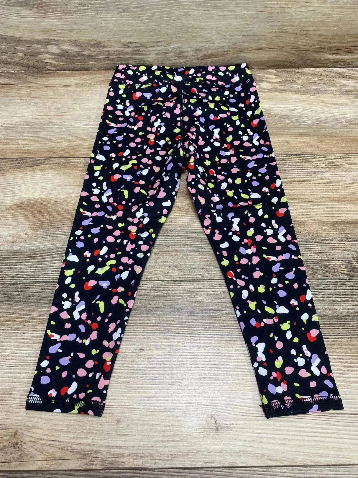 NEW Okie Dokie Black Pebble Print Leggings sz 2T