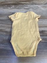 Mori Ribbed Bodysuit Yellow sz 0-3m - Me n Mommy To Be