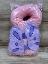 NEW PandaEar Baby Head Protection Backpack - Pink Butterfly