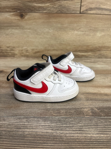Nike Court Borough Low 2 TD 'White University Red' Sneakers sz 5c - Me n Mommy To Be
