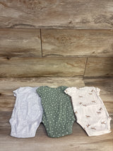 Carter's 3pk Bodysuit Set Green sz 3m