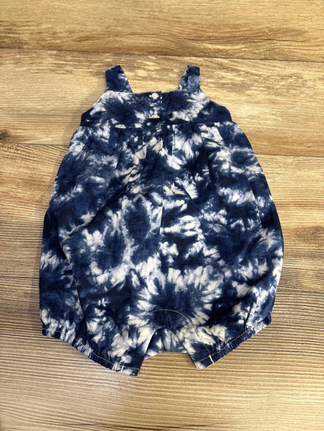 NEW Baby Gap Tie-Dye Shortie Romper Blue sz 6-12m - Me n Mommy To Be