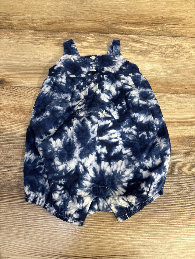 NEW Baby Gap Tie-Dye Shortie Romper Blue sz 6-12m - Me n Mommy To Be