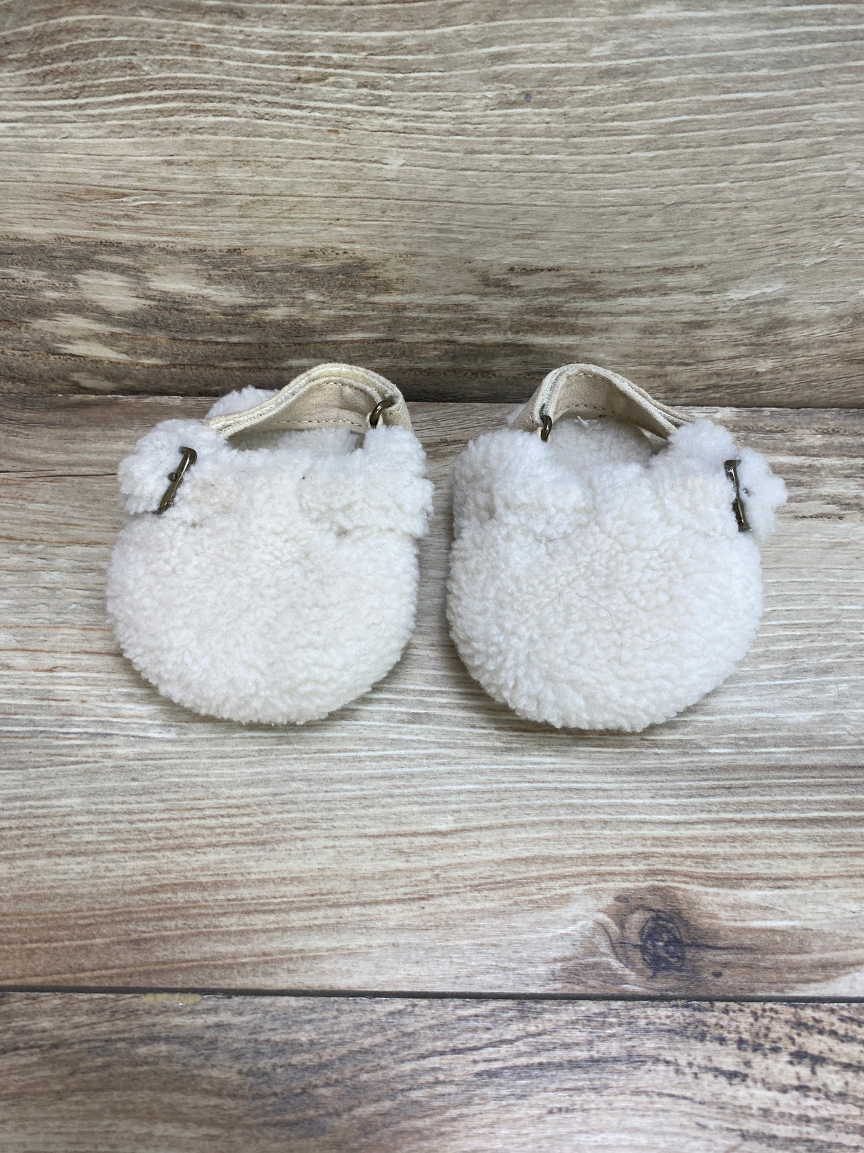 Baby Sherpa Clogs Ivory Sz 1c