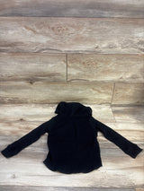 Baby Gap Waffle Knit Hooded Shirt Black sz 4T