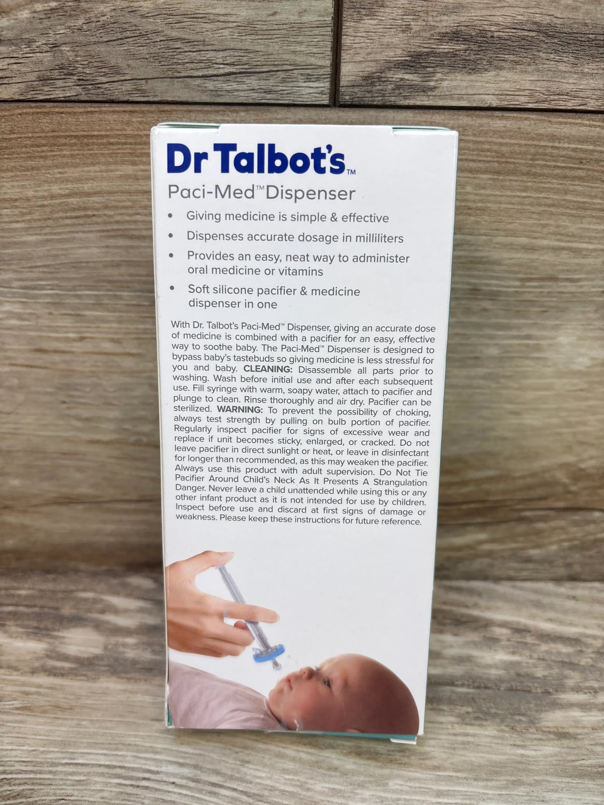 NEW Dr. Talbot's Paci-Med Dispenser