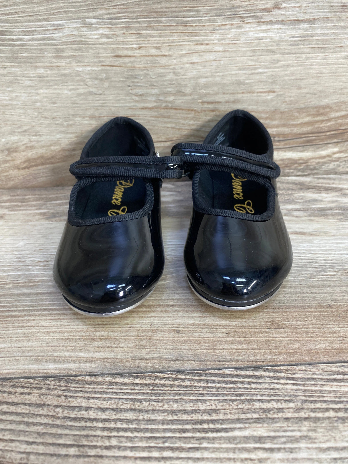 Dance Class Mary Jane Tap Shoes Black sz 7.5c