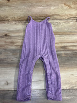 Shein Ribbed Romper Purple sz 12-18m - Me n Mommy To Be