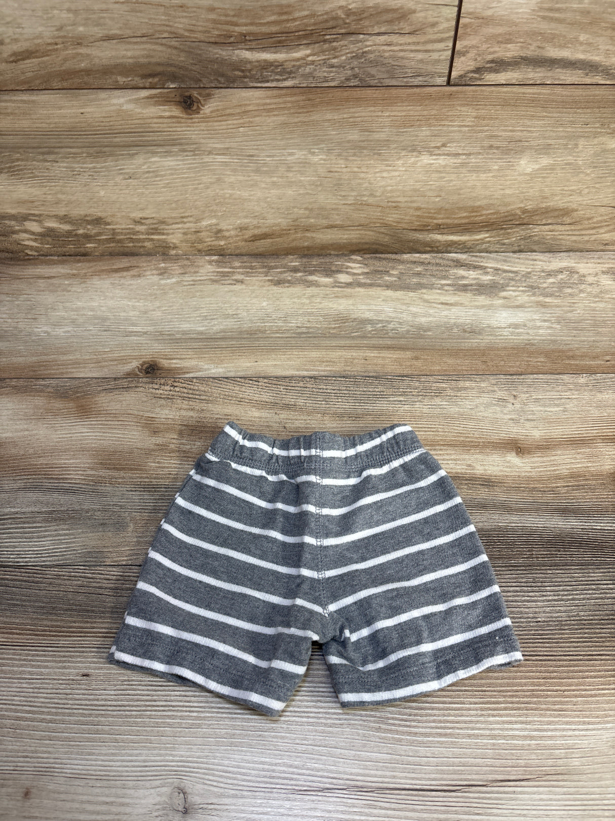 Carter's Striped Drawstring Shorts Grey sz 9m