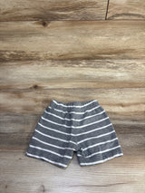 Carter's Striped Drawstring Shorts Grey sz 9m