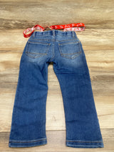 NEW Cat & Jack Suspender Jeans Blue sz 3T