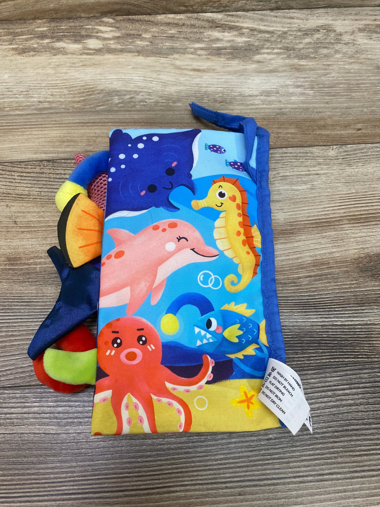 hahaland Marine Animals Soft Cloth Crinkle Book