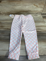 NEW Grayson Mini Checkered Drawstring Pants Pink sz 3T