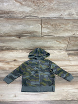 Cat & Jack Camo Full Zip Hoodie Green sz 18m - Me n Mommy To Be