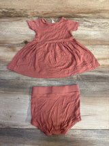 Kate Quinn 2pc Short Sleeve Dress & Bloomers sz 3-6m - Me n Mommy To Be