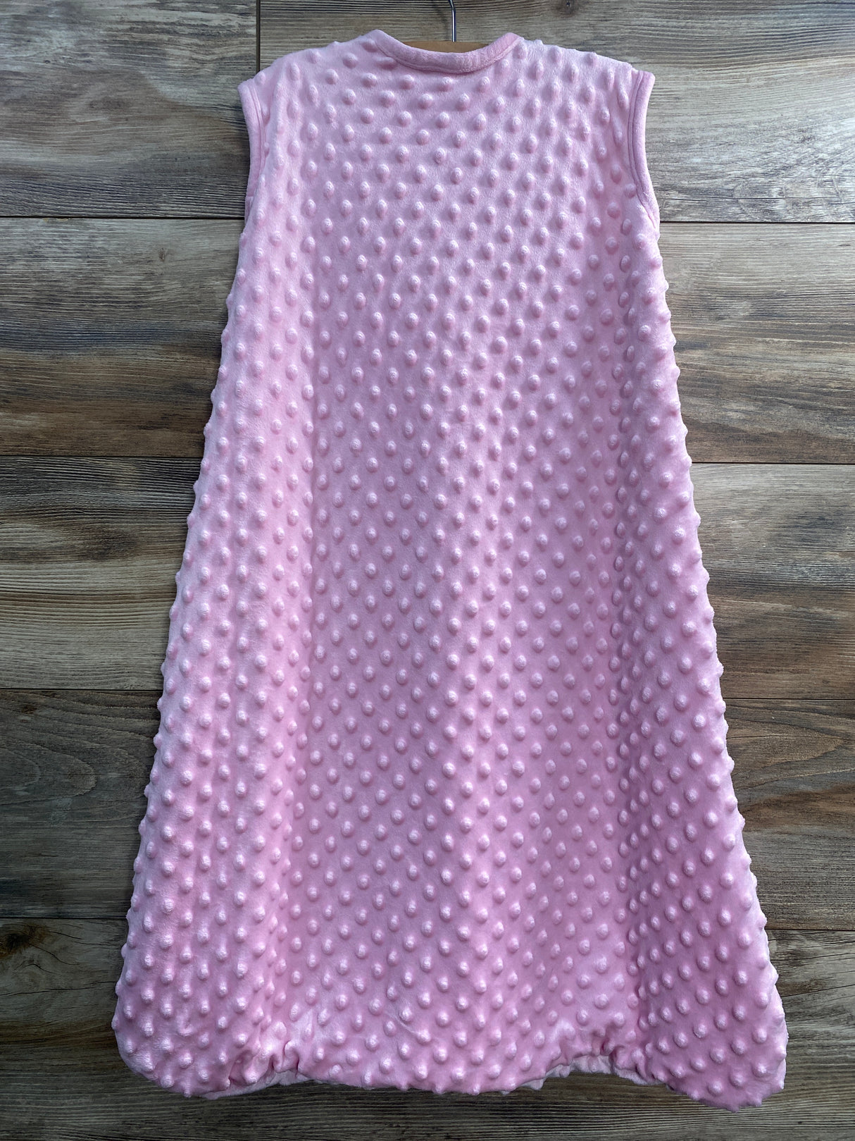 Hudson Baby Minky Dot Sleep Sack Pink sz 12-18m