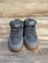 Penguin Quilted High-Top Sneakers Grey sz 6c