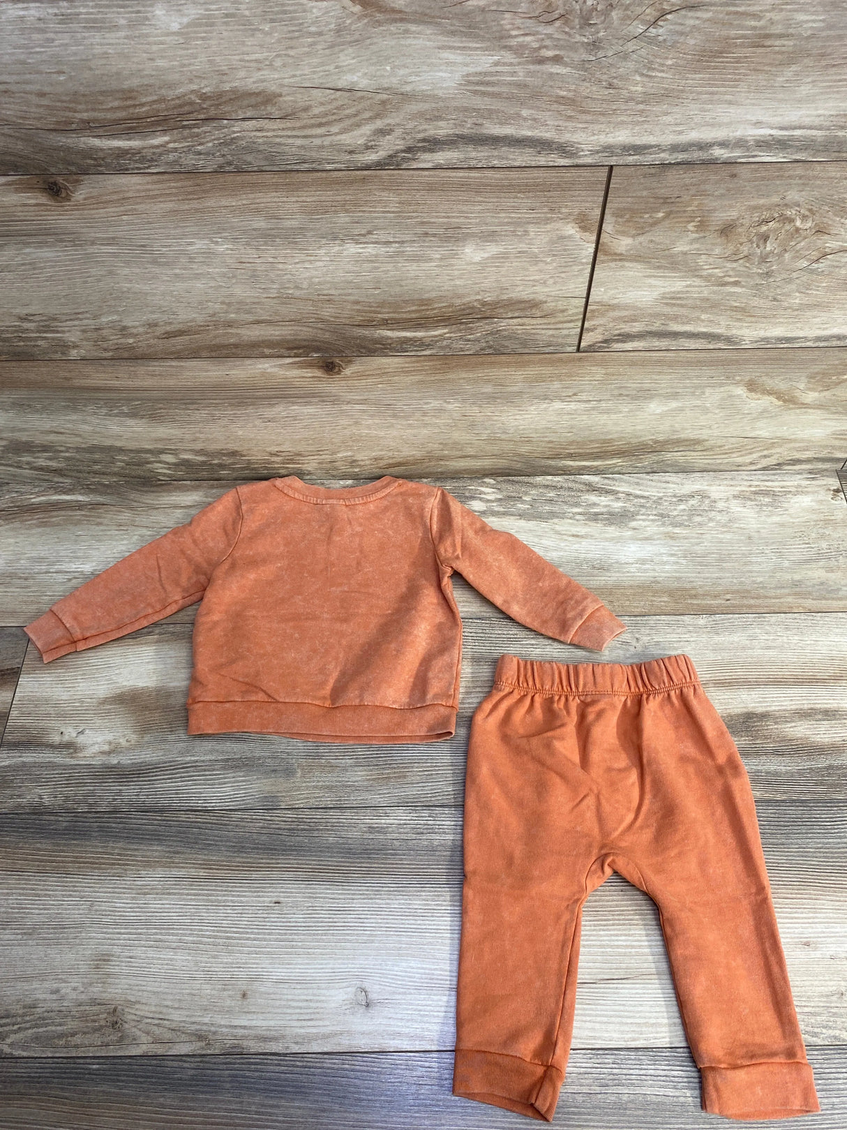 Cat & Jack 2pc Shirt & Pants Orange sz 6-9m