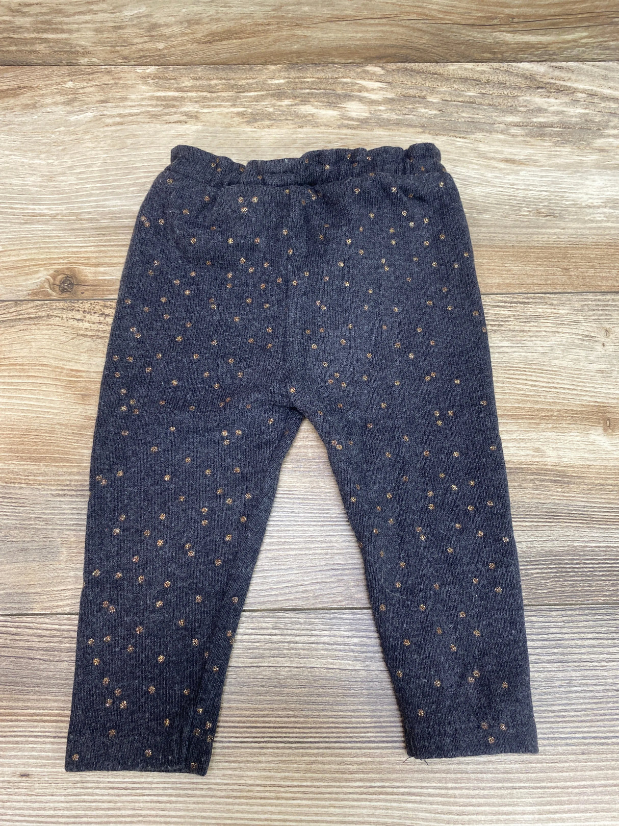 Zara Polka Dot Leggings Grey sz 9-12m