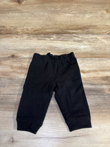 First Impressions Drawstring Joggers Black sz 3-6m