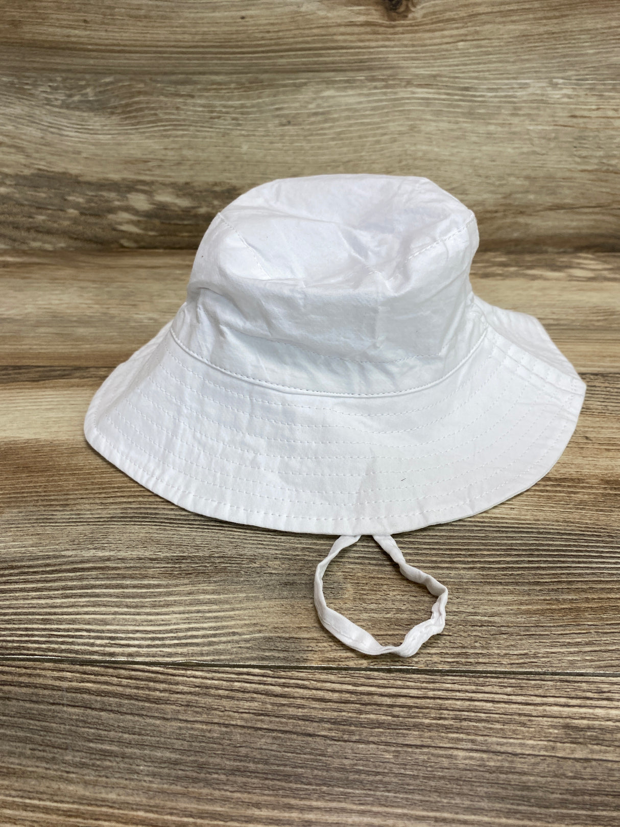 Infant Sun Bucket Hat White Sz 0-3m